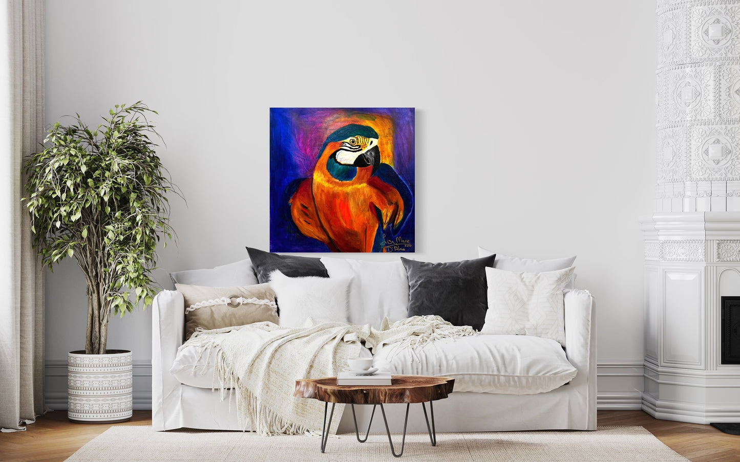 Unlock the Secrets of the Parrot Spirit Animal | Symbolism and Insights signed Prints by Lisa Marie