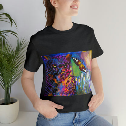 Wink Owl T-Shirt - Symbol of Wisdom and Intuition artwork by Lisa Marie